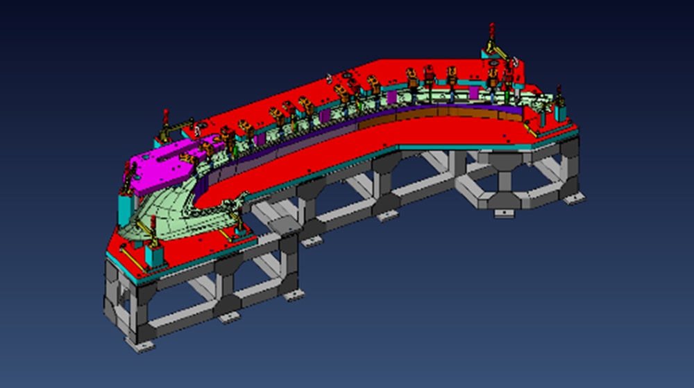 生産ライン用治具の製作イメージ画像